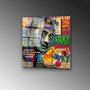 Wallity UV-817 Cuadro de Vidrio Templado Multicolor 50 x 50 cm